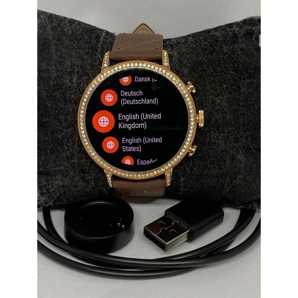 Fossil Gen 4 Authentic Digital Dial Smart Watch Custom Band FTW6011 LT429